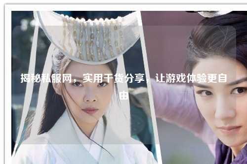 揭秘私服網(wǎng)，實(shí)用干貨分享，讓游戲體驗(yàn)更自由
