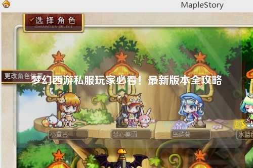 夢幻西游私服玩家必看！最新版本全攻略